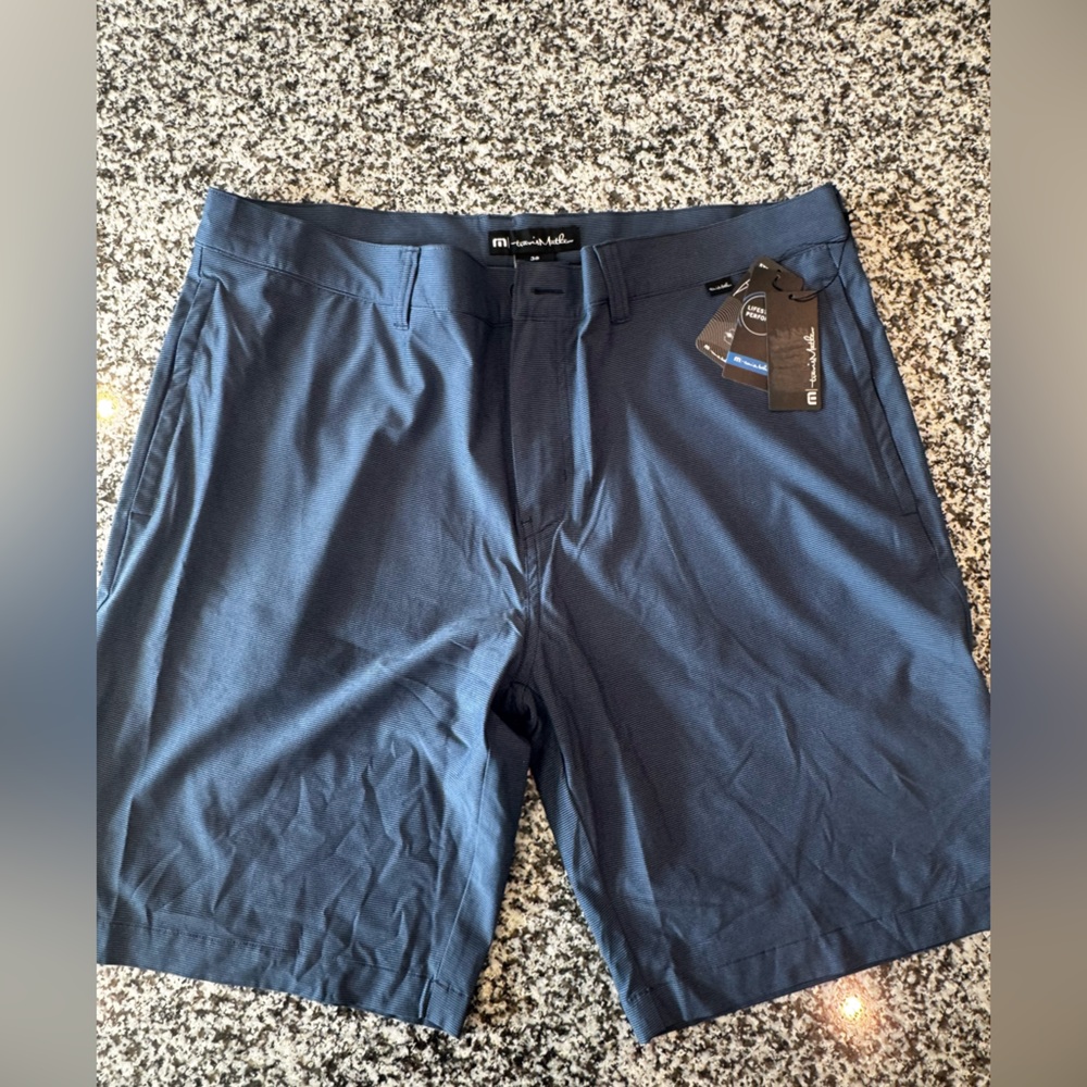 Men's Blue Travis Mathew Shorts